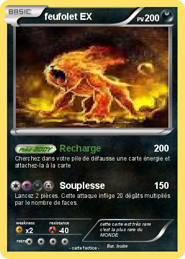 Pokemon feufolet EX