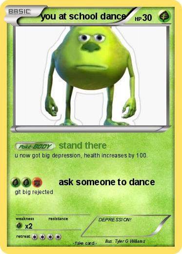 Pokemon you at school dance