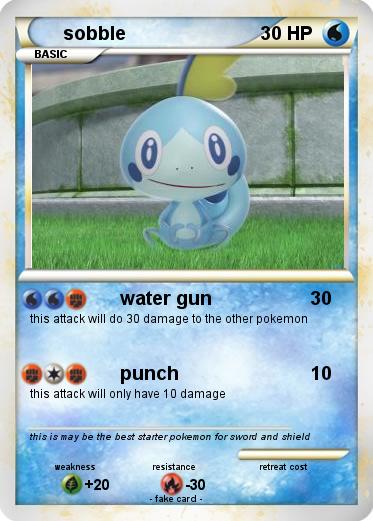 Pokemon sobble