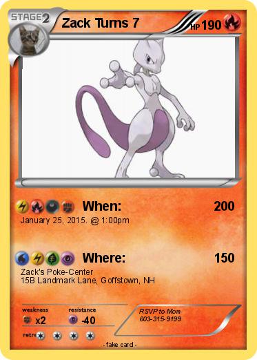 Pokemon Zack Turns 7