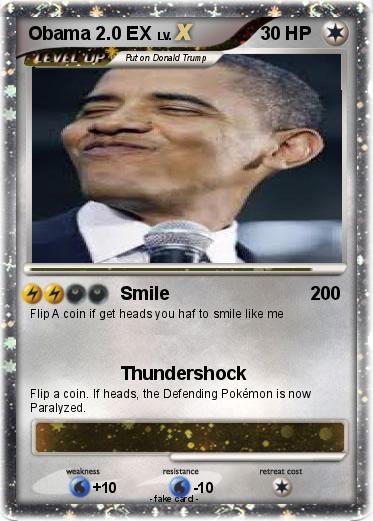 Pokemon Obama 2.0 EX