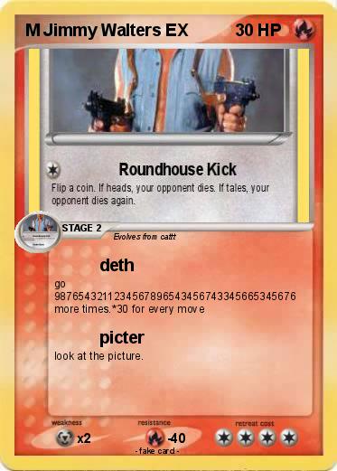 Pokemon M Jimmy Walters EX