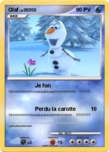 Pokemon Olaf