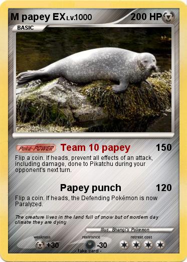 Pokemon M papey EX