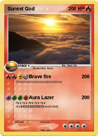Pokemon Sunset God