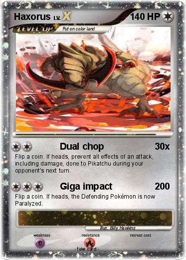 Pokemon Haxorus