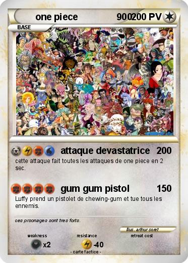 Pokemon one piece               900