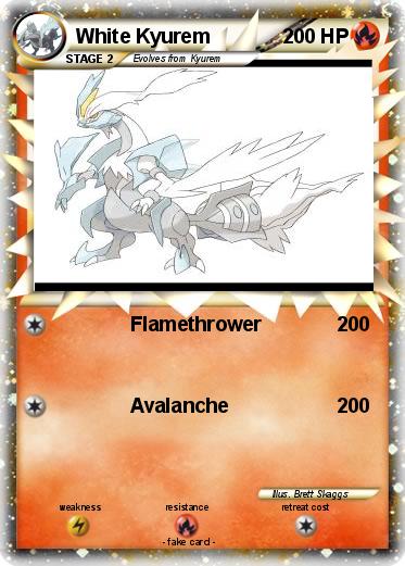Pokemon White Kyurem