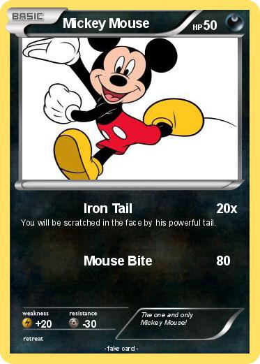 Pokemon Mickey Mouse