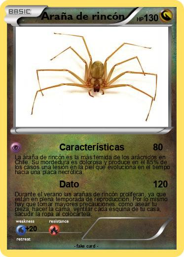 Pokemon Araña de rincón