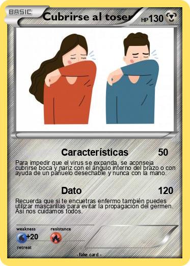 Pokemon Cubrirse al toser