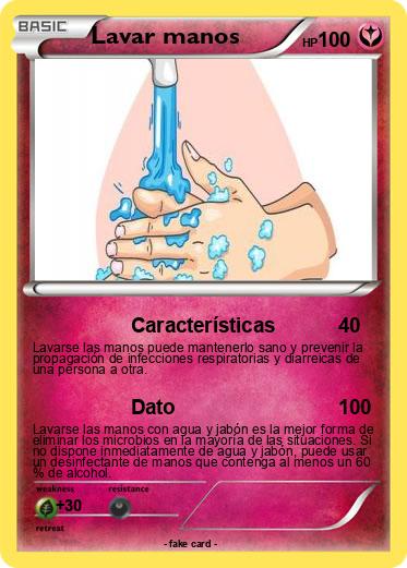 Pokemon Lavar manos