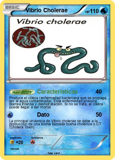 Pokemon Vibrio Cholerae