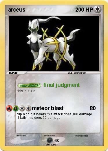 Pokemon arceus