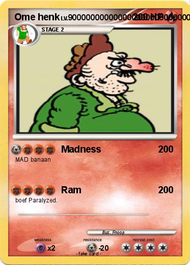 Pokemon Ome henk