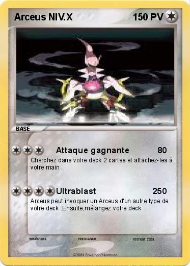 Pokemon Arceus NIV.X