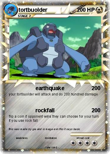 Pokemon tortbuolder