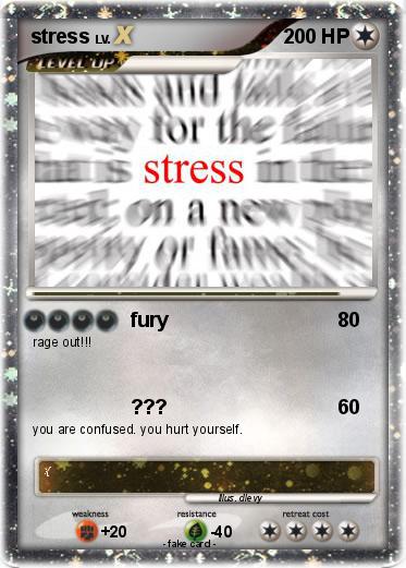 Pokemon stress