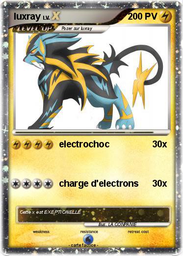 Pokemon luxray