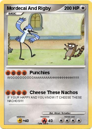 Pokemon Mordecai And Rigby
