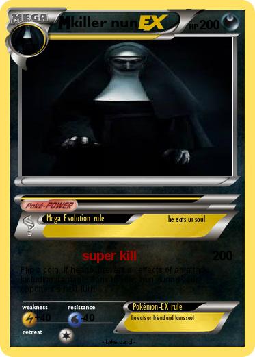 Pokemon killer nun