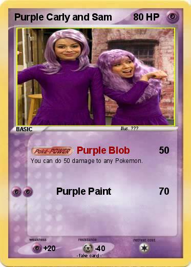 Pokemon Purple Carly and Sam