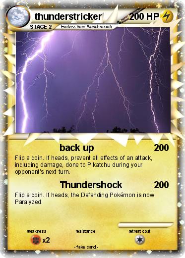 Pokemon thunderstricker