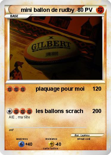 Pokemon mini ballon de rudby