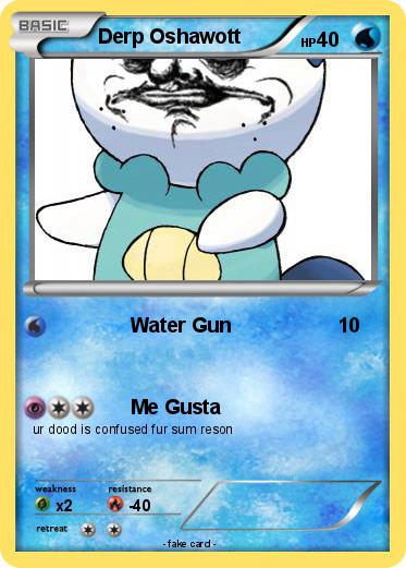Pokemon Derp Oshawott