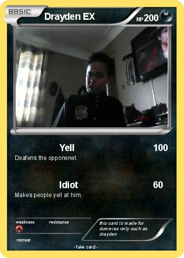 Pokemon Drayden EX