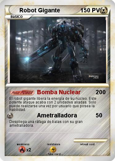 Pokemon Robot Gigante