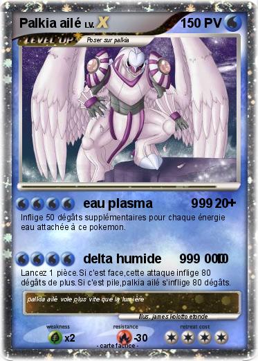 Pokemon Palkia ailé
