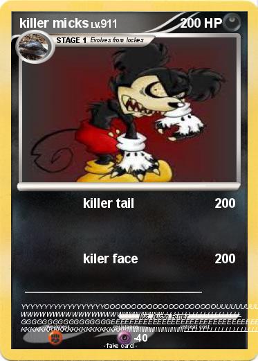 Pokemon killer micks