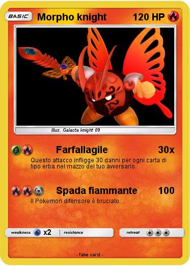 Pokémon Morpho knight 3 3 - Farfallagile - My Pokemon Card
