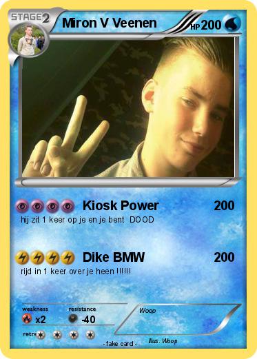 Pokemon Miron V Veenen