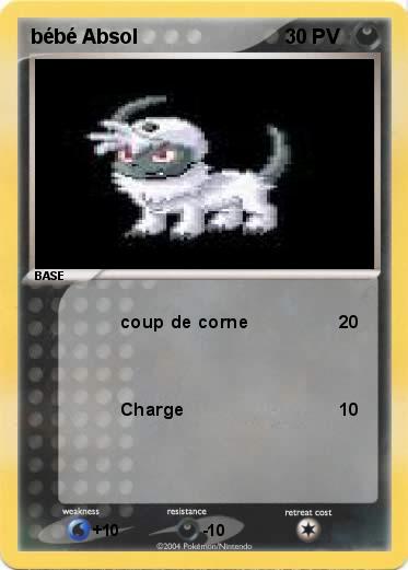 Pokemon bébé Absol