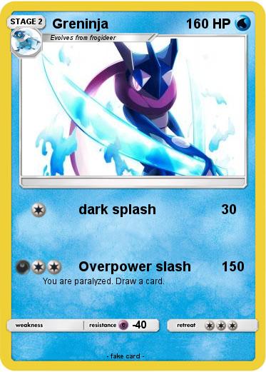 Pokemon Greninja