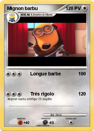 Pokemon Mignon barbu