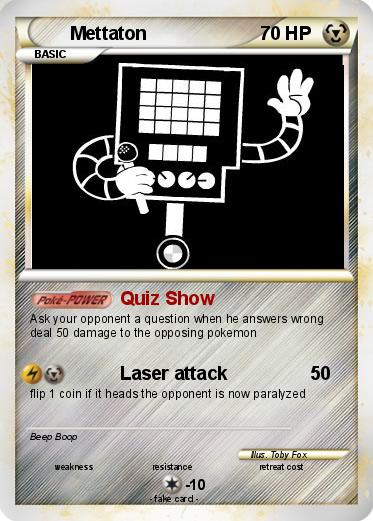 Pokemon Mettaton