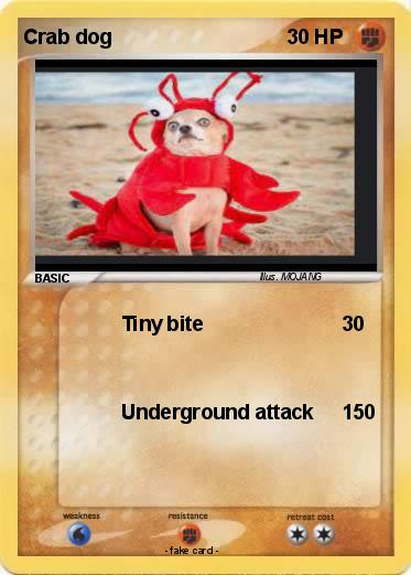 Pokemon Crab dog