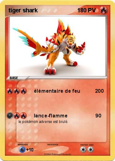 Pokemon tiger shark                         1