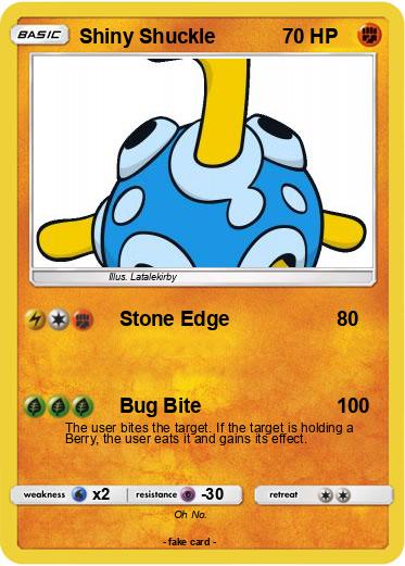 Pokemon Shiny Shuckle