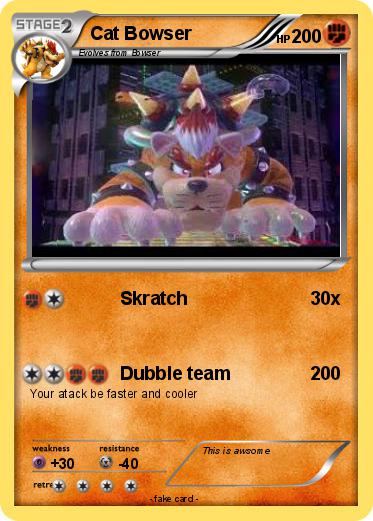 Pokemon Cat Bowser
