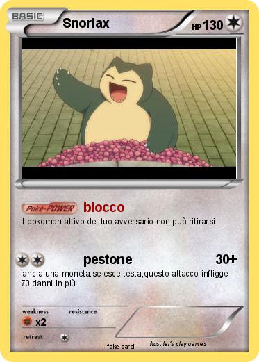 Pokemon Snorlax