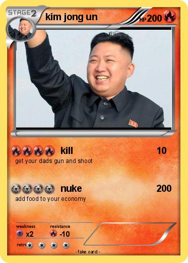 Pokemon kim jong un