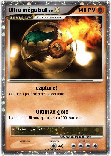Pokemon Ultra méga ball