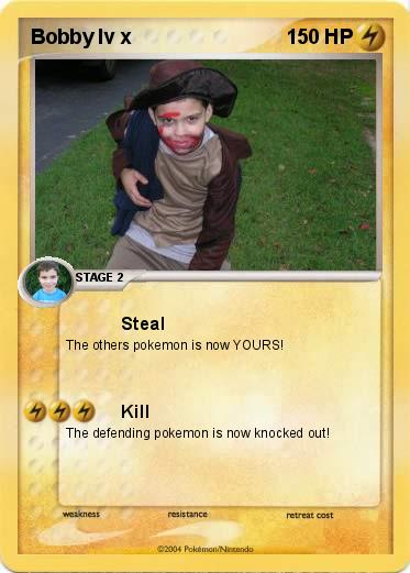 Pokemon Bobby lv x