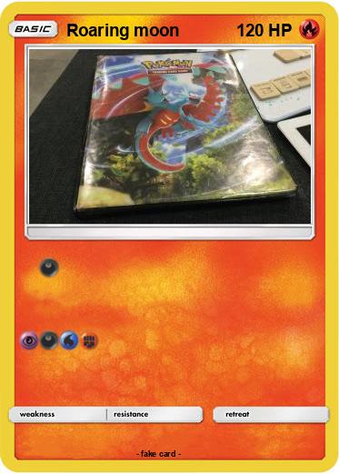 Pokemon Roaring moon