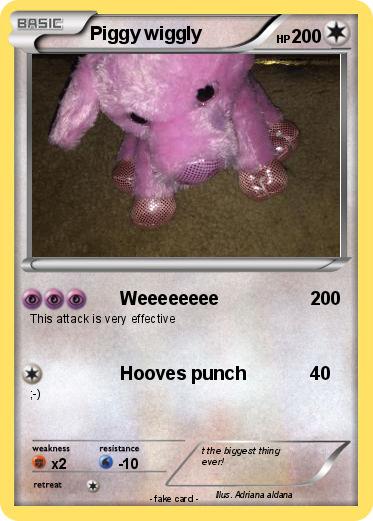 Pokemon Piggy wiggly