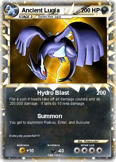 Pokemon Ancient Lugia